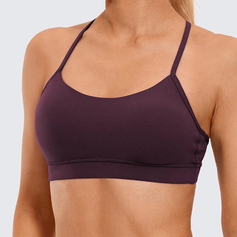 Lululemon Sports Bra Eggplant Purple Size 6